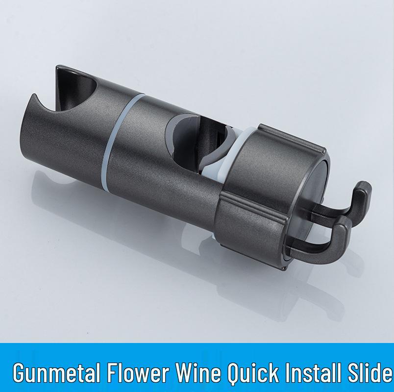 Регулируемый ручной держатель для душа: Без сверления, Универсальная посадка