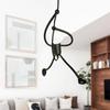 Steel Villain Chandelier LED Pendant Light Home Living Room Children Bedroom Decoration Black E27 Pendant Light