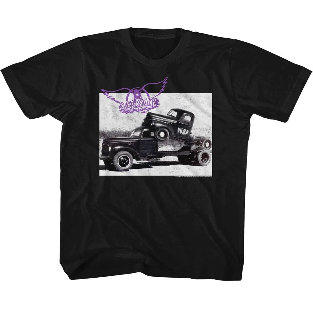 Aerosmith Pump Album Cover 1989 Youth T Shirt Rock Band Music Merch