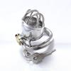Stainless Steel Chastity Lock Cock Cage for Male