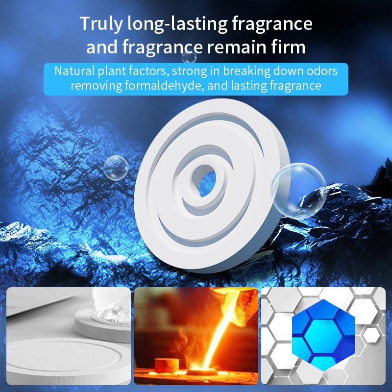 Creative Car Air Freshener Aluminum Alloy UFO Styling Perfume Car Accessories Interior Air Fresh Fragrance Auto Air