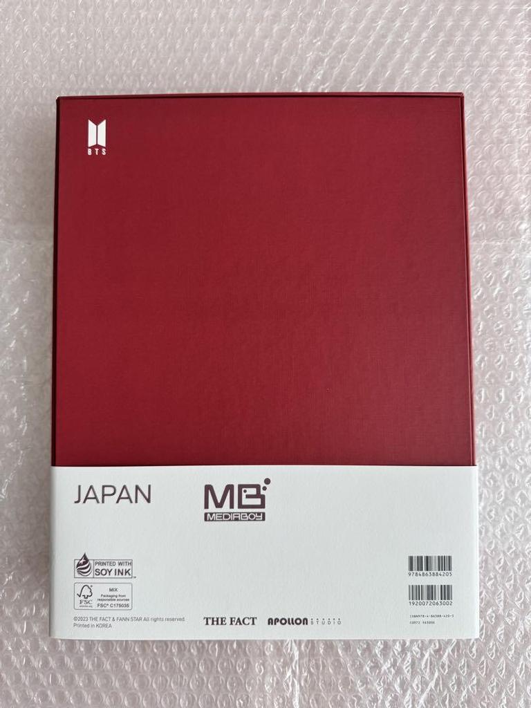 [USED] BTS Photobook 2022 THE FACT BTS PHOTOBOOK
