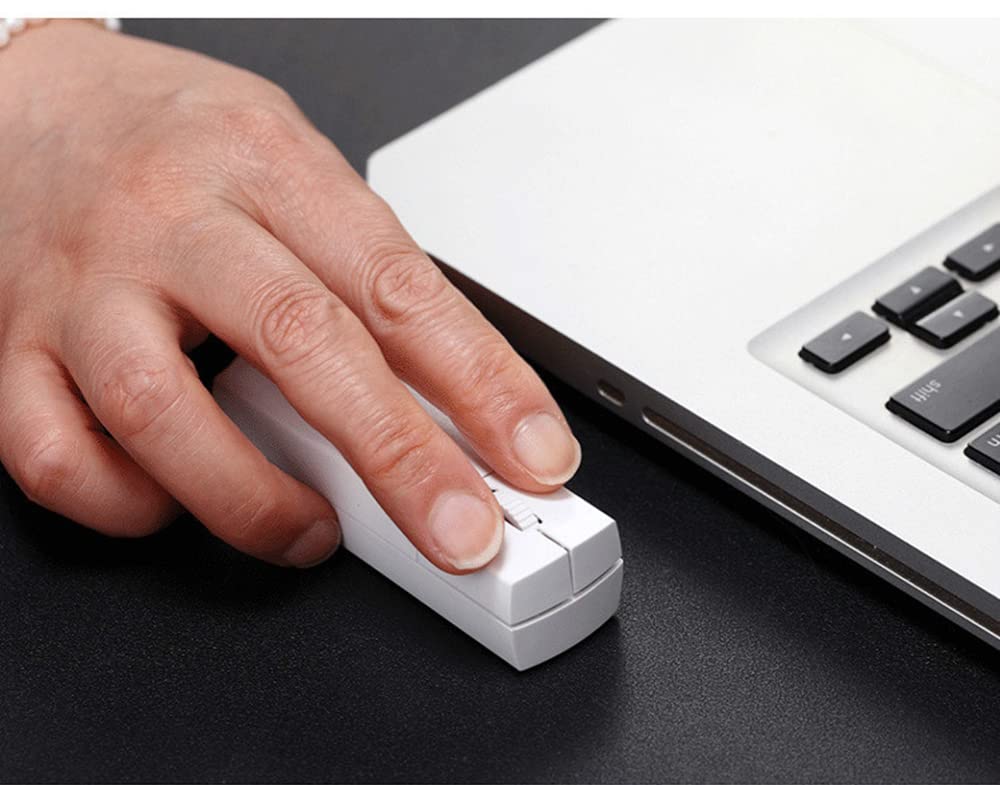 DIWOSHE ультра маленькая кубическая мышь беспроводная мышь USB перезаряжаемая 3 кнопки оптическая маленькая мини S размер совместимая с ПК симметричное портативное хранилище