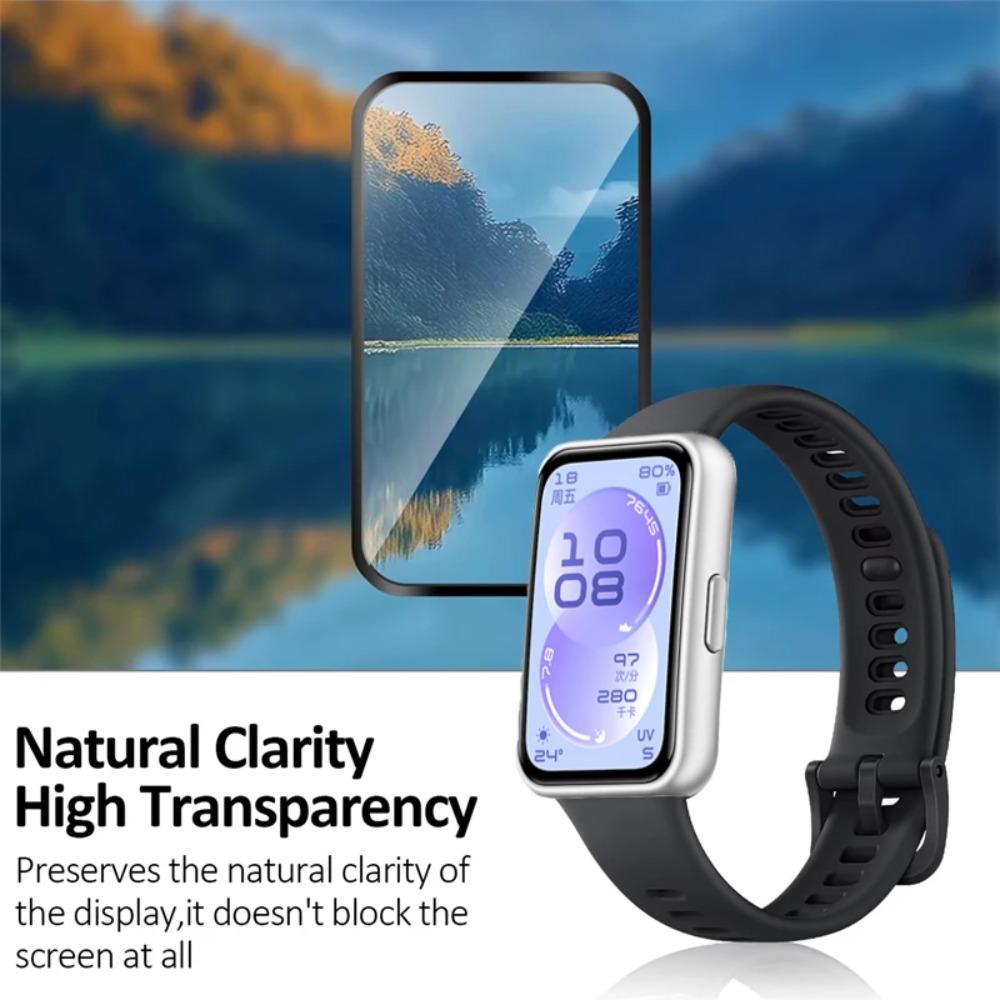HD Прозрачная Защитная Пленка от Царапин для Huawei Band 11/11 Pro Полное Покрытие Экрана Сложная Пленка для Huawei Band 11 Pro Чехол