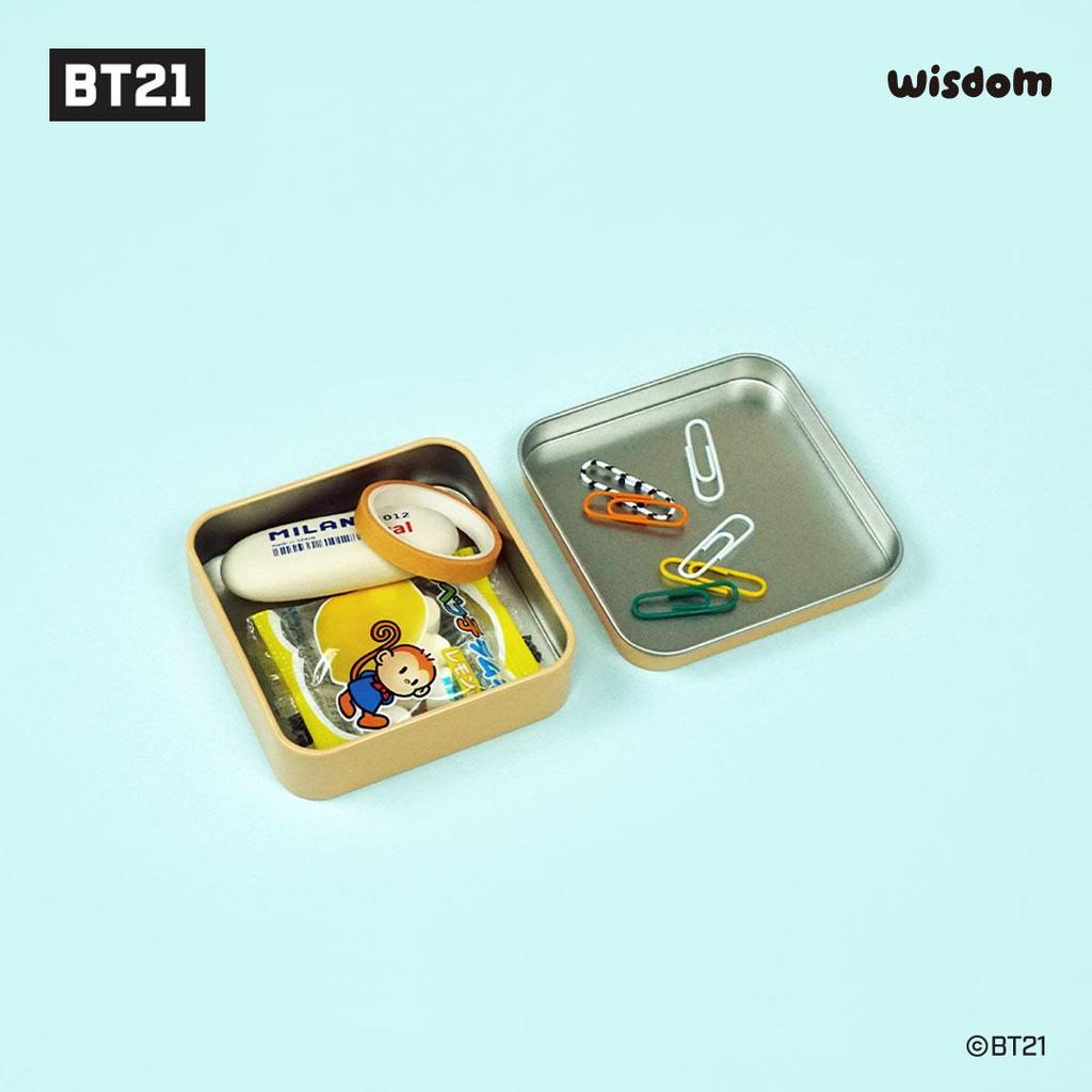 BT21 minini Набор блокнотов в жестяной коробке BTS Товары