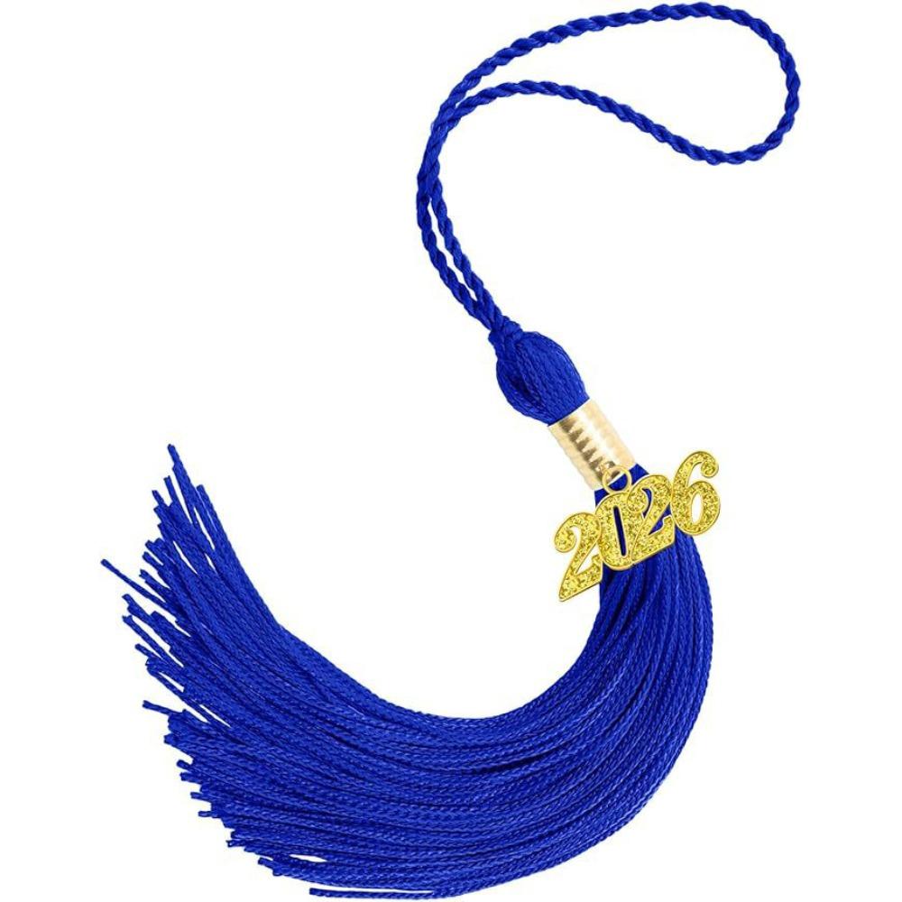 Polyester Alloy Academic Tassel Hanging Pure Color Student Dress Up Tassel Souvenir Gifts