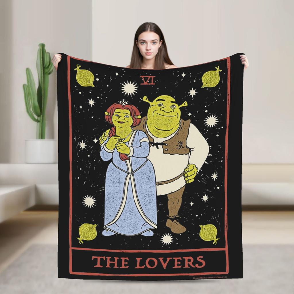 Father Farquaad Shreks Blankets Coral Fleece Plush Autumn Multifunction Soft Throw Blanket for Home Couch Plush Thin Quilt