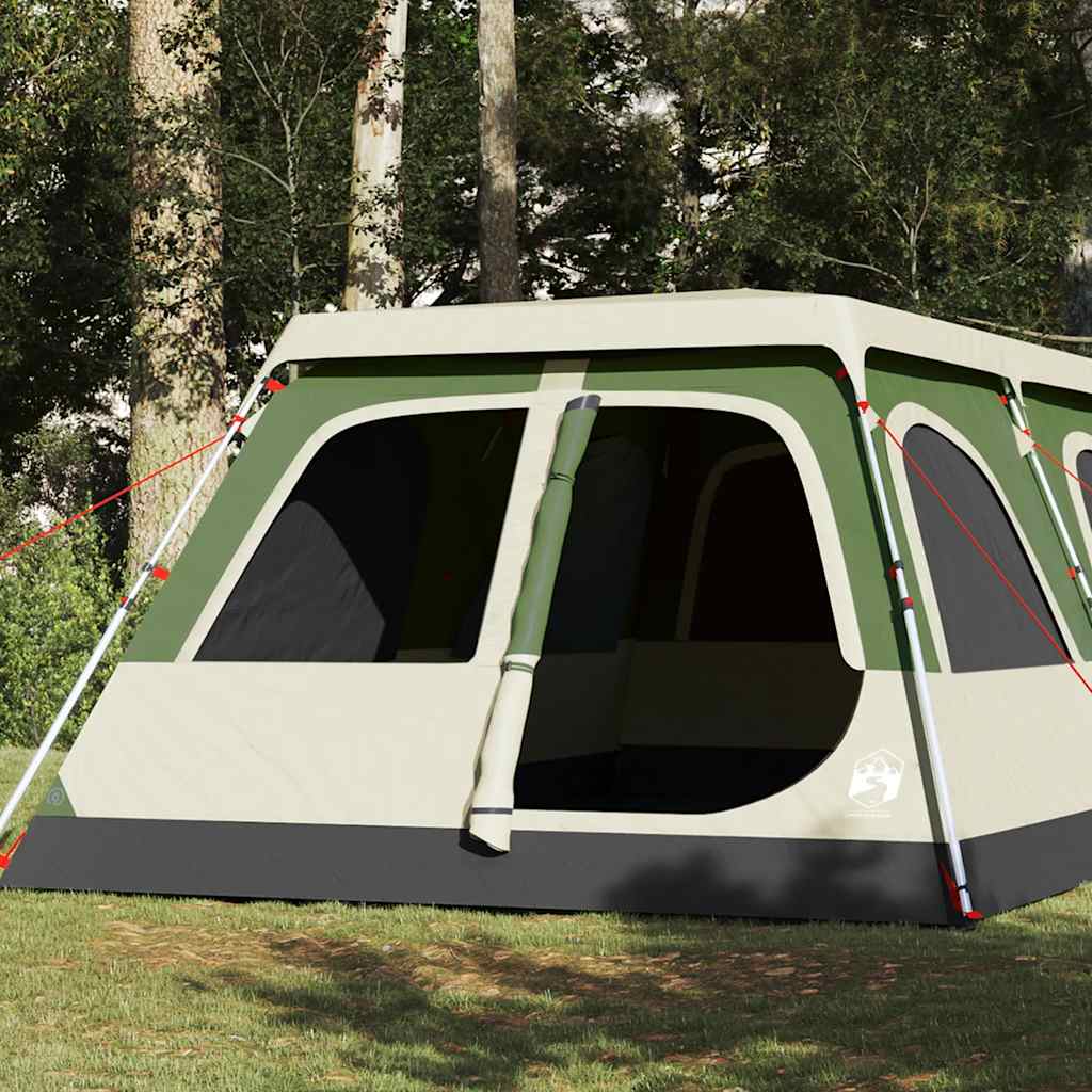 Dome Family Tent for 8 Persons Green Quick Release