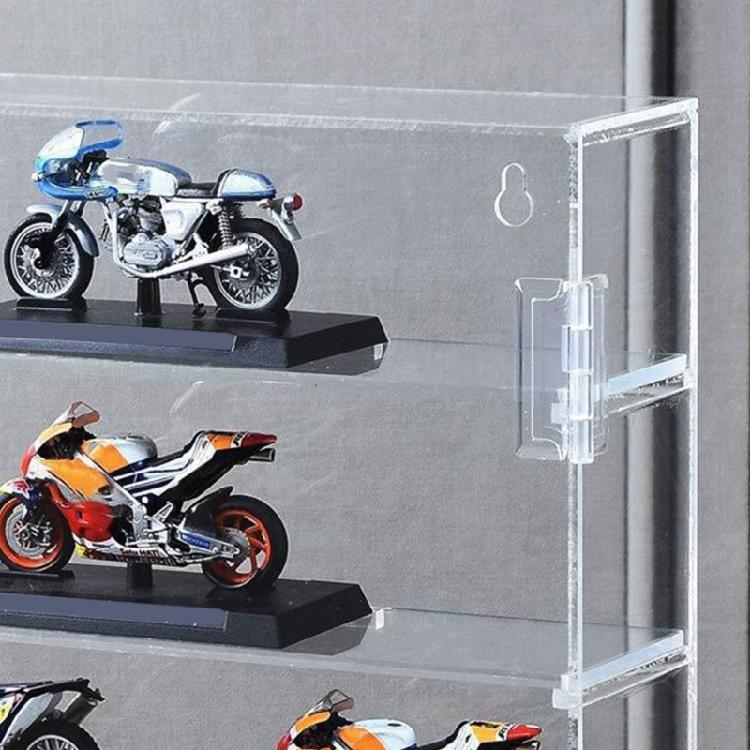 Прозрачный органайзер-кейс для демонстрации игрушек Пылезащитный чехол Декоративная коробка для хранения Идеально подходит для дома и офиса