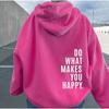 Women Oversized Hoodie Fall Winter Solid Color Large Pocket Long Sleeves Casual Loose Soft Warm Female Ladies Sport Sweatshirt Blouse Top