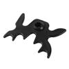 Billiards Cue Rack Bridge Head Cross Antlers Rod Holder Snooker Pool Plastic Staghorn Shape Black Billiards Accessory