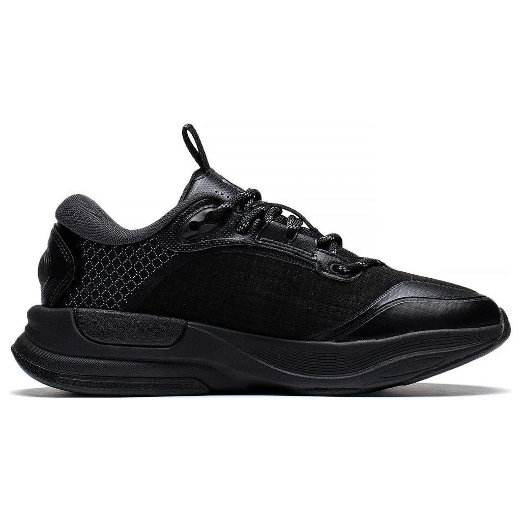 Li Ning Cloud Extreme Легкие Пружинящие Низкие Спортивные Повседневные Кроссовки Женские Черные AGLS108-1