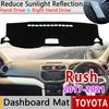 Коврик на панель приборов Ковер-подкладка для Toyota Rush Daihatsu Terios F800 Perodua Aruz 2017~ Подушка-солнцезащита Автомобильный козырек Аксессуар