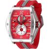 Used Racing Model  Red & Silver INVICTA 47384 Invicta Sport
