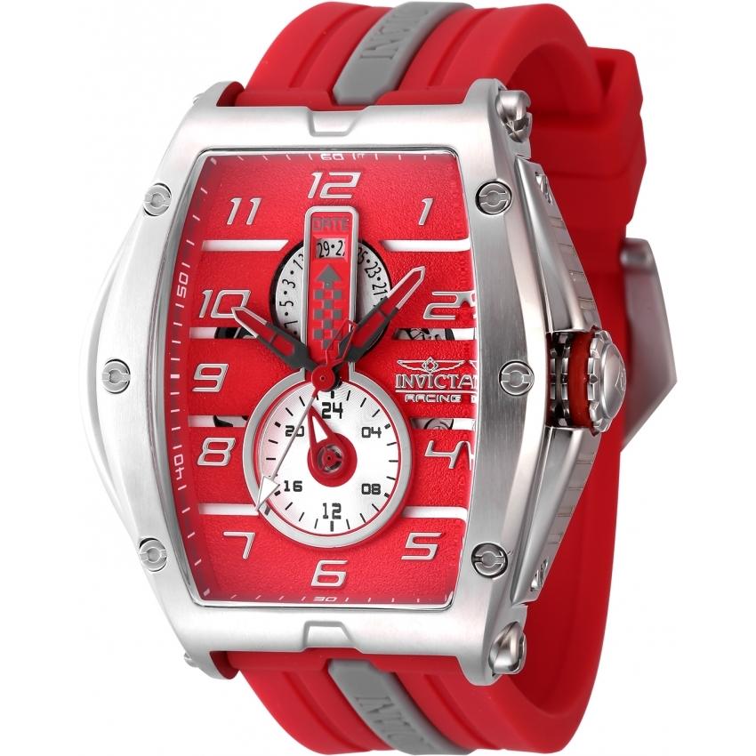 Used Racing Model Red & Silver INVICTA 47384 Invicta Sport