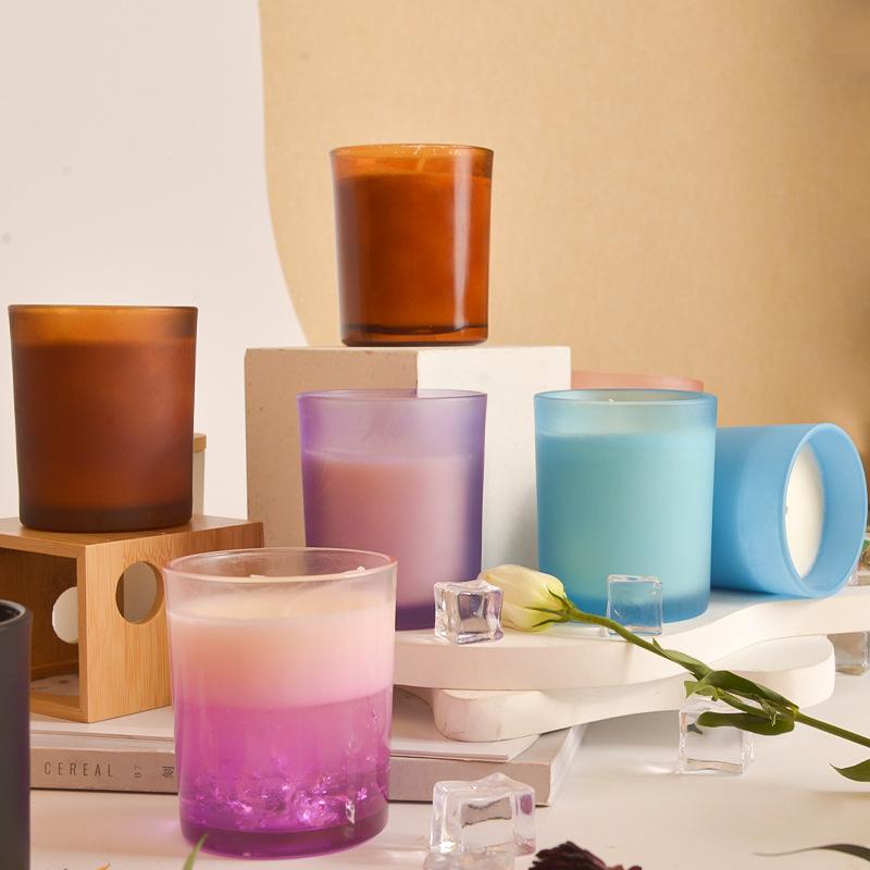 Glass Cup Scented Candle Souvenir Home Decoration Candle Soy Wax Scented Candle Romantic