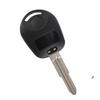 2 Buttons Remote Key Fob Case Shell Cover Black Replacement Fit for SSANGYONG Actyon