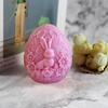 1шт силиконовые формы праздничные флюиды яйца ароматизированные свечи яйца кролика стереоскопические гипсовые формы ручной работы пасхальный декор для дома