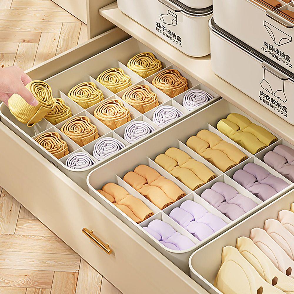 Классификация ящиков для хранения трусиков и носков с крышкой для дома