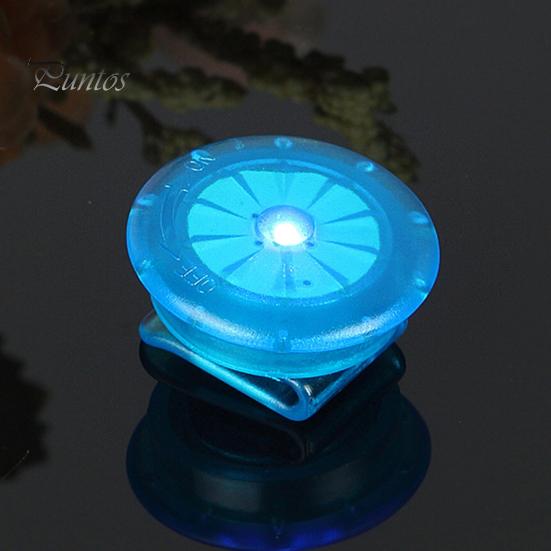 Беговые огни Светодиодный рюкзак с зажимом для рюкзака Супер яркий высокий люмен с питанием от батареи Мигающий предупредительный свет для занятий спортом на открытом воздухе