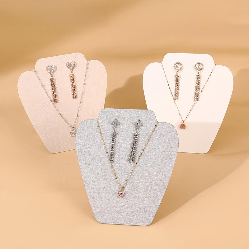 Серьги, ожерелье, комплект, демонстрационная доска, портретная модель, стойка для украшений, серьги, вешалка для украшений, стойка для украшений