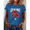Womens Anzac Day Lest We Forget Print TShirts Summer Casual Round Neck T Shirts Short Sleeve Tops Tees