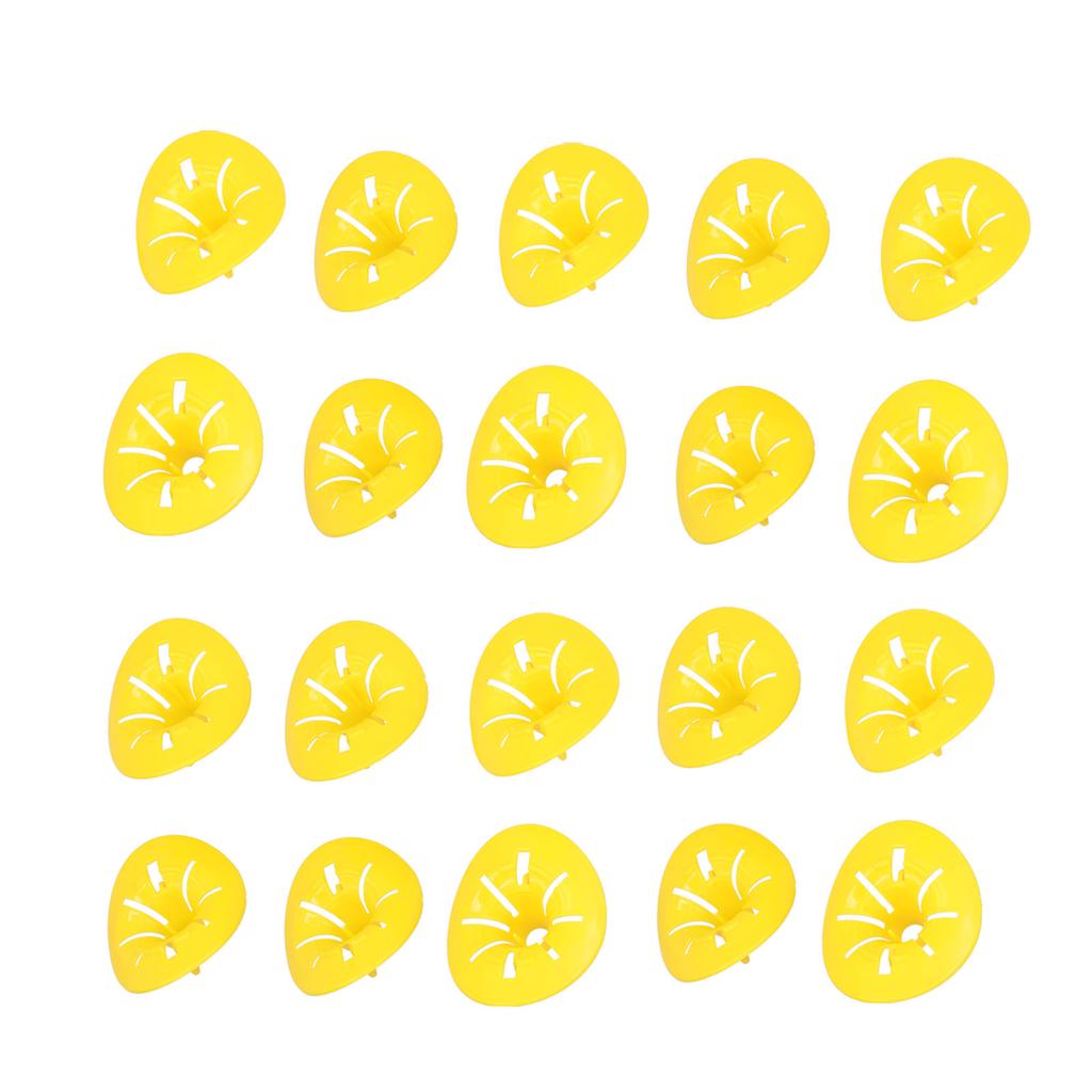 20Pcs Mini Bee Catcher Flower Shaped Reusable Bee Flying Insects Funnel Trap Beekeeping Supplies