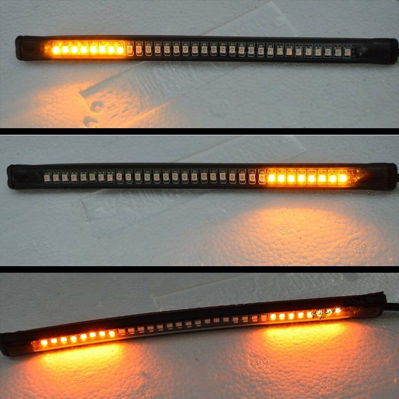 Многофункциональный светодиодный фонарь для мотоцикла, стоп-сигнал, задний указатель поворота, номерной знак