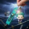 One Piece Zoro Keychain Manga Children's Keychain for Backpack, Keys 7 Cm