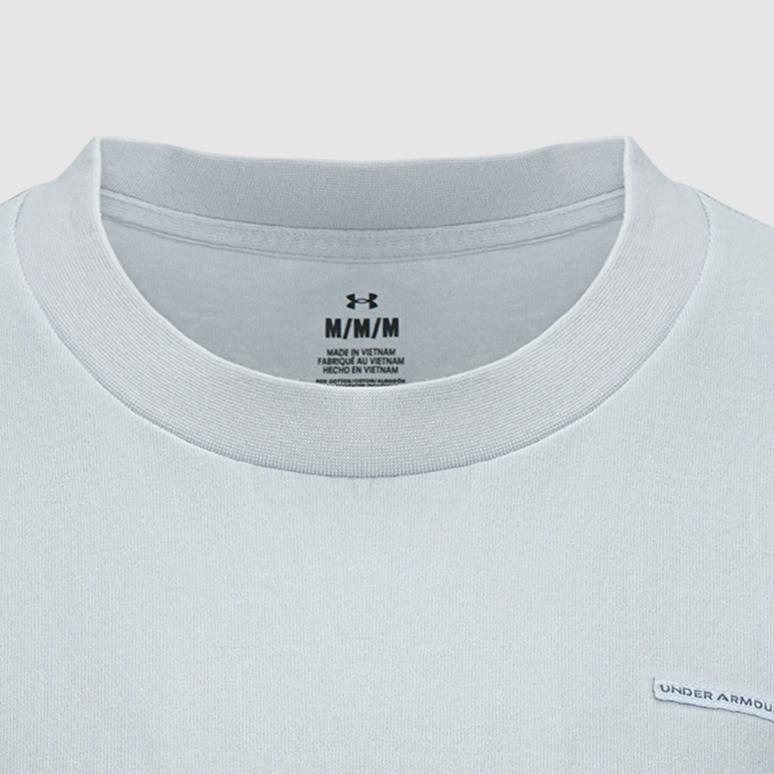 Under Armour Женская однотонная футболка с коротким рукавом и круглым вырезом Топы 6020001-011