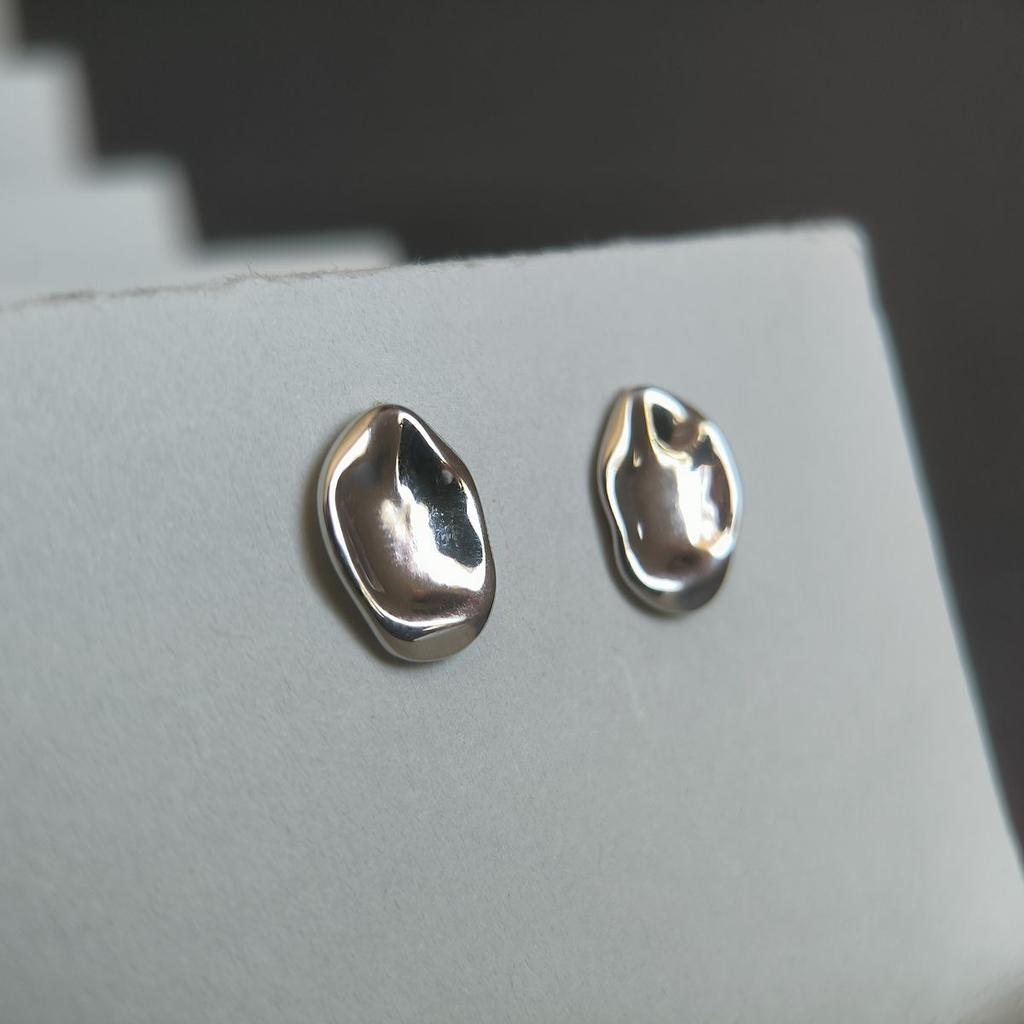 Серебряные серьги без камней (2187257)