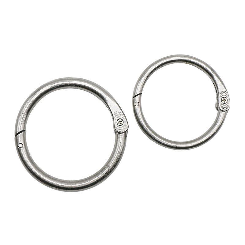 1 Pc Stainless Steel Cattle Nose Rings Bull Cow Bovine Traction Clasp Farm Animal Livestock Nose Clips Farm Animal Supplies