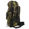 Green Camouflage Hiking Backpack 80 L Oxford Fabric
