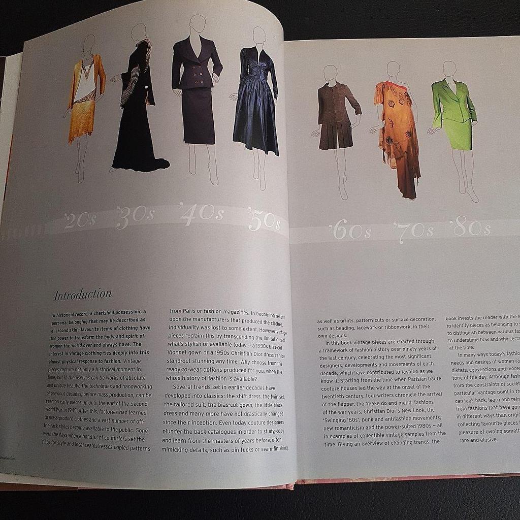 [Б/У] Винтажный фотоальбом о моде