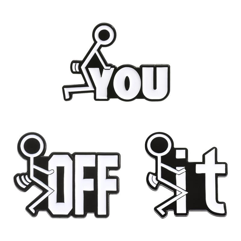 Modern And Creative Cartoon Character Brooches Designed In Attractive Enamel For Unisex Use