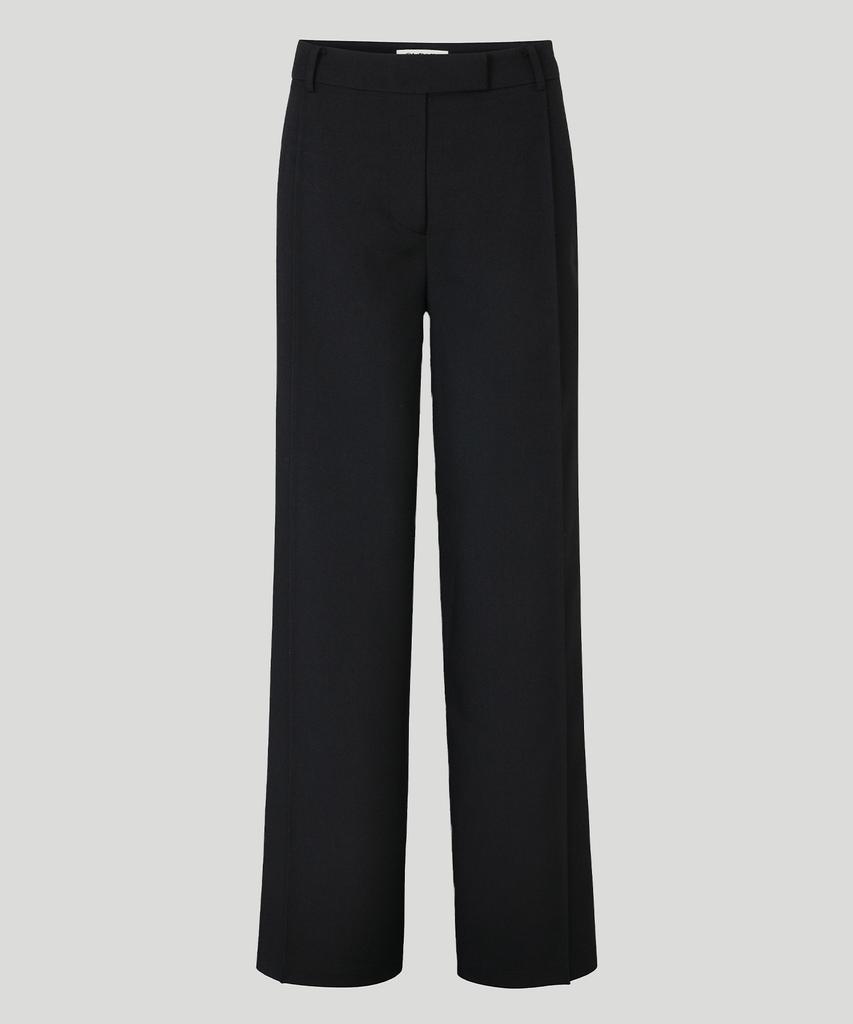 Supaeg Side Pintuck Pants _ Brown, Black