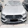For 2019-2023 Mercedes Benz A Class W177 A45 A45S AMG Car Front Bumper Lip Lower Blade Auto Spoiler Splitter Body Kits Tuning
