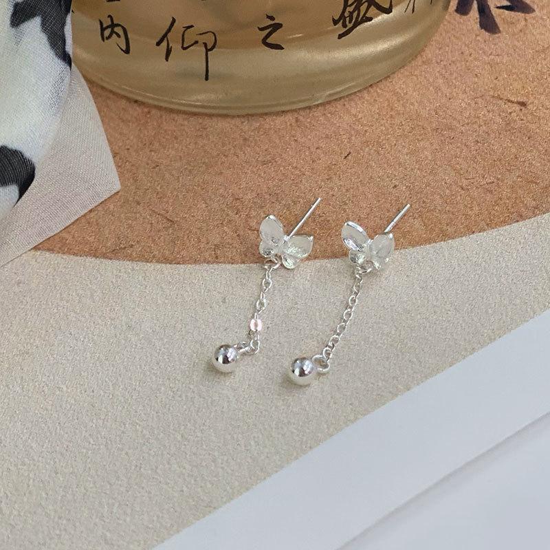 Супер Фея Бабочка Кисточки Серьги Маленькие и Изысканные Серьги В Форме Насекомых Элегантные Серьги