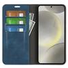 For Samsung Galaxy S24 FE Case Skin-Touch Drop-Proof Leather Wallet Phone Cover