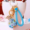 Good Fortune Key Ring Holder Rhinestone Lucky Bag Car Keychain Money Bag Keychain  Car Key Pendant