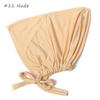 Muslim Scarves Women Muslim Clothing Solid Modal Caps Islamic Underscarf Bonnet Turban