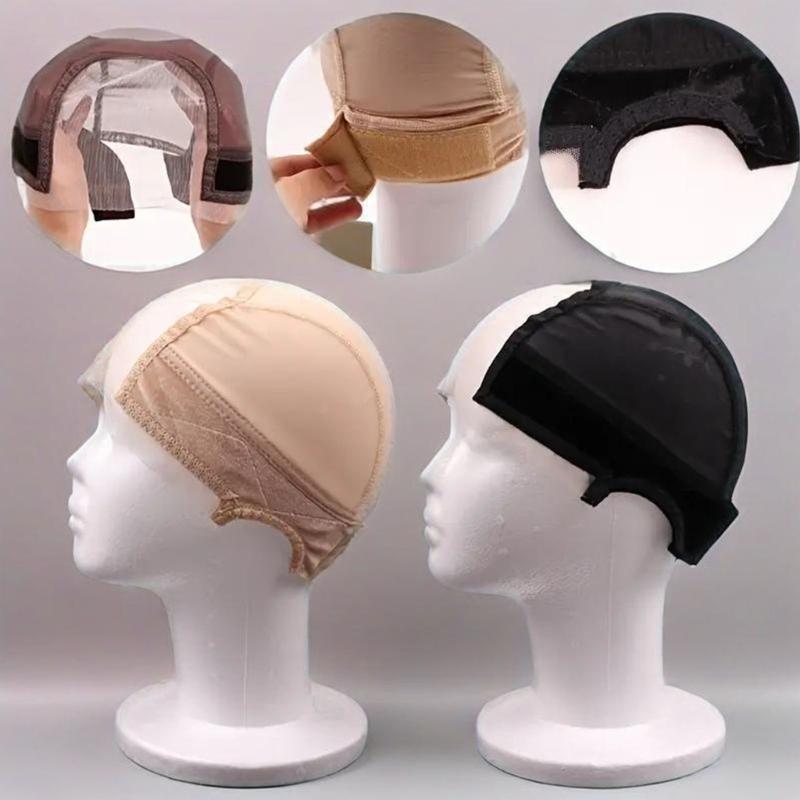 Эластичная U-образная сетка для волос Кружевная шапочка для парика Превосходная эластичность и идеально решает проблемы деформации при длительном ношении