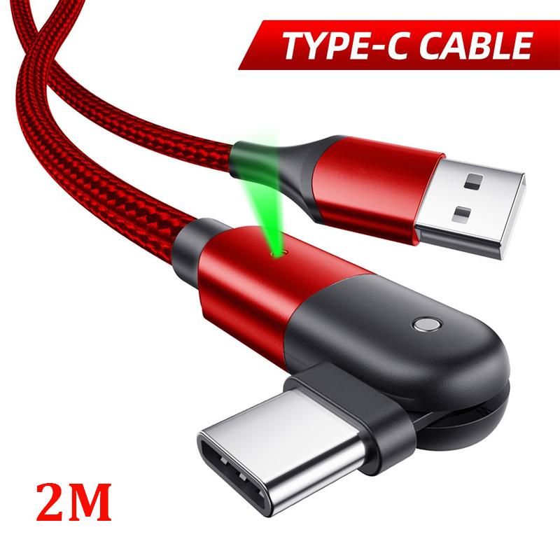 FONKEN Поворот на 180 градусов USB-кабель типа C 3A для быстрой зарядки Micro USB-кабель для зарядного устройства мобильного телефона для Samsung Galaxy Xiaomi Huawei аксессуары для мобильных телефонов
