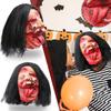 Halloween Decoration Hanging Severed Head Props With Costume Latex Decorations