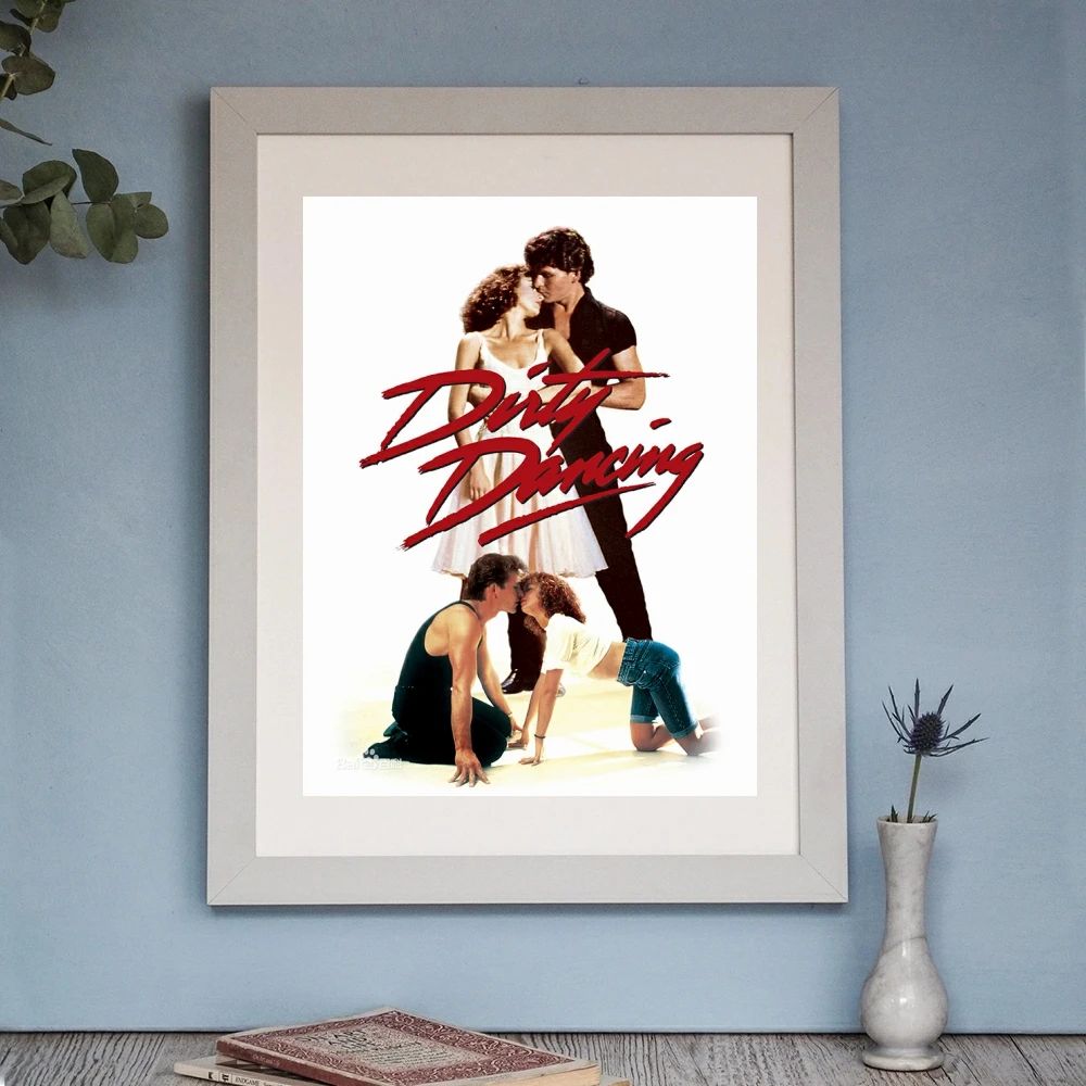 Грязные танцы кинопостер квадратный набор домашний декор настенная наклейка