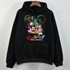 Autumn Winter Fashion Trend Funny 2025 Disneyland Travel Graphic Hoodies for Women Kawaii Pullover Tops Casual Couple Sweatshirt