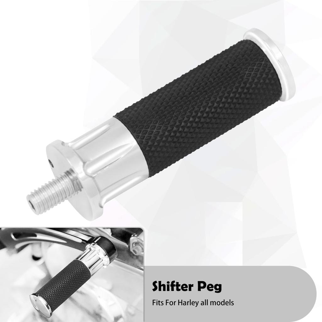 HDBUBALUS Motorcycle Shift Pegs Gear Shifter Pegs Highway Pegs Motorcycle Foot Shifter Pegs Toe
