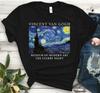 Starry Night T-shirt Van Gogh Art Artist Gift Vincent Van Gogh Art Unisex Tee