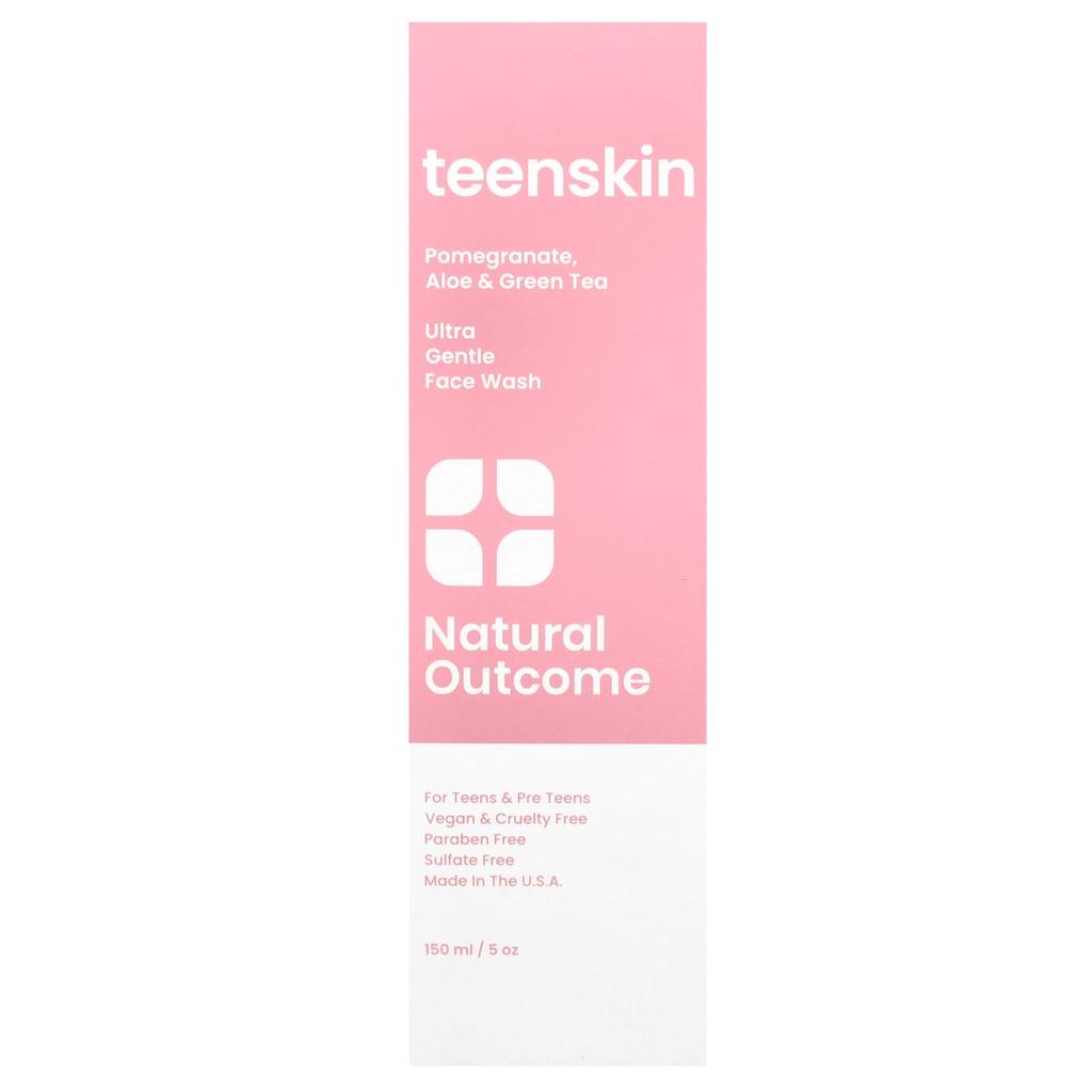 Natural Outcome, TeenSkin, ультрамягкое средство для умывания лица, 5 унций (150 мл)