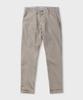 PANICALE Slim Fit Beige Cotton Pants [Beige]